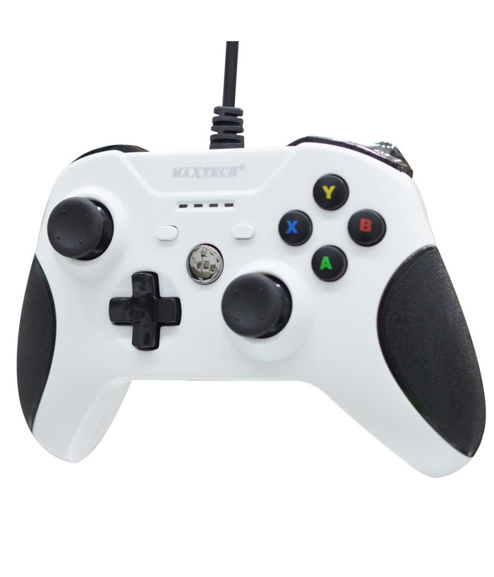Joystick Joypad Controller Bianco Per Xbox One Con Cavo Filo Usb Compatibile         
