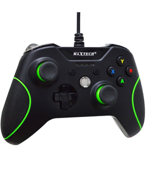 Joystick Joypad Controller Nero Per Xbox One Con Cavo Filo Usb Compatibile         