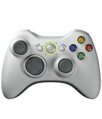 Joystick Joypad Controller Per Xbox 360 Con Cavo Filo Usb Compatibile Bianco         