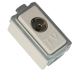 Presa tv passante marlanvil 7058 serie venus per impianti domotici