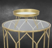 Svuota Tasche Glam Gold/Mirror Cm Ø 31X18