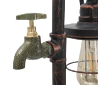 Lampada Da Tavolo Manhattan/Cage Cm 27X27X56