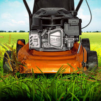 Tagliaerba a spinta motore a scoppio 132cc 1,9HP OHV 4 Tempi ampiezza di taglio di 400mm