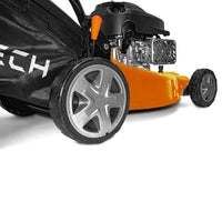 Tagliaerba semovente motore scoppio 145cc 3KW OHV 4 Tempi mulching pacciamatura ampiezza taglio 400mm.