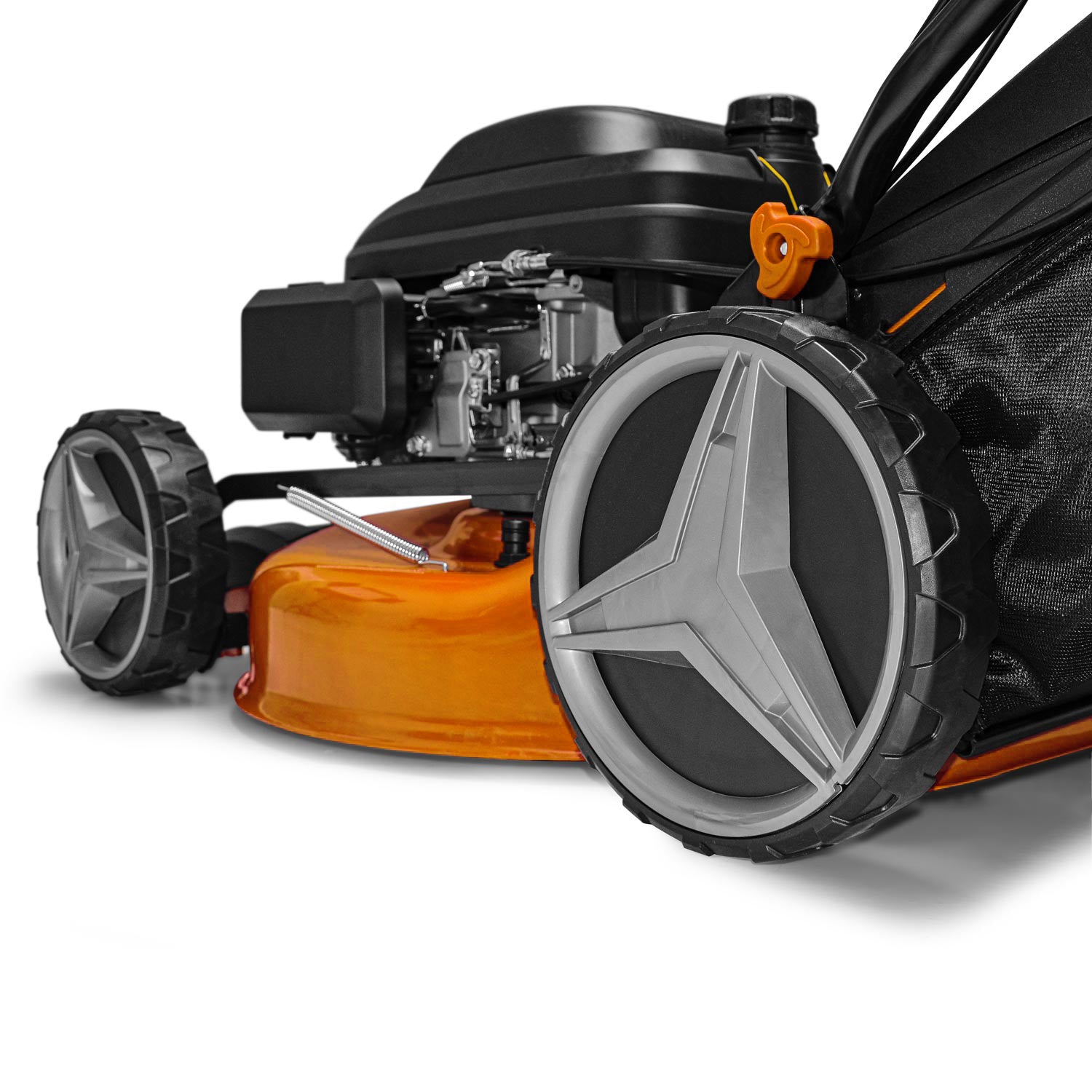 Tagliaerba semovente 225cc 5,2cv OHV 4 Tempi con e-start mulching 4in1 520mm ampiezza di taglio