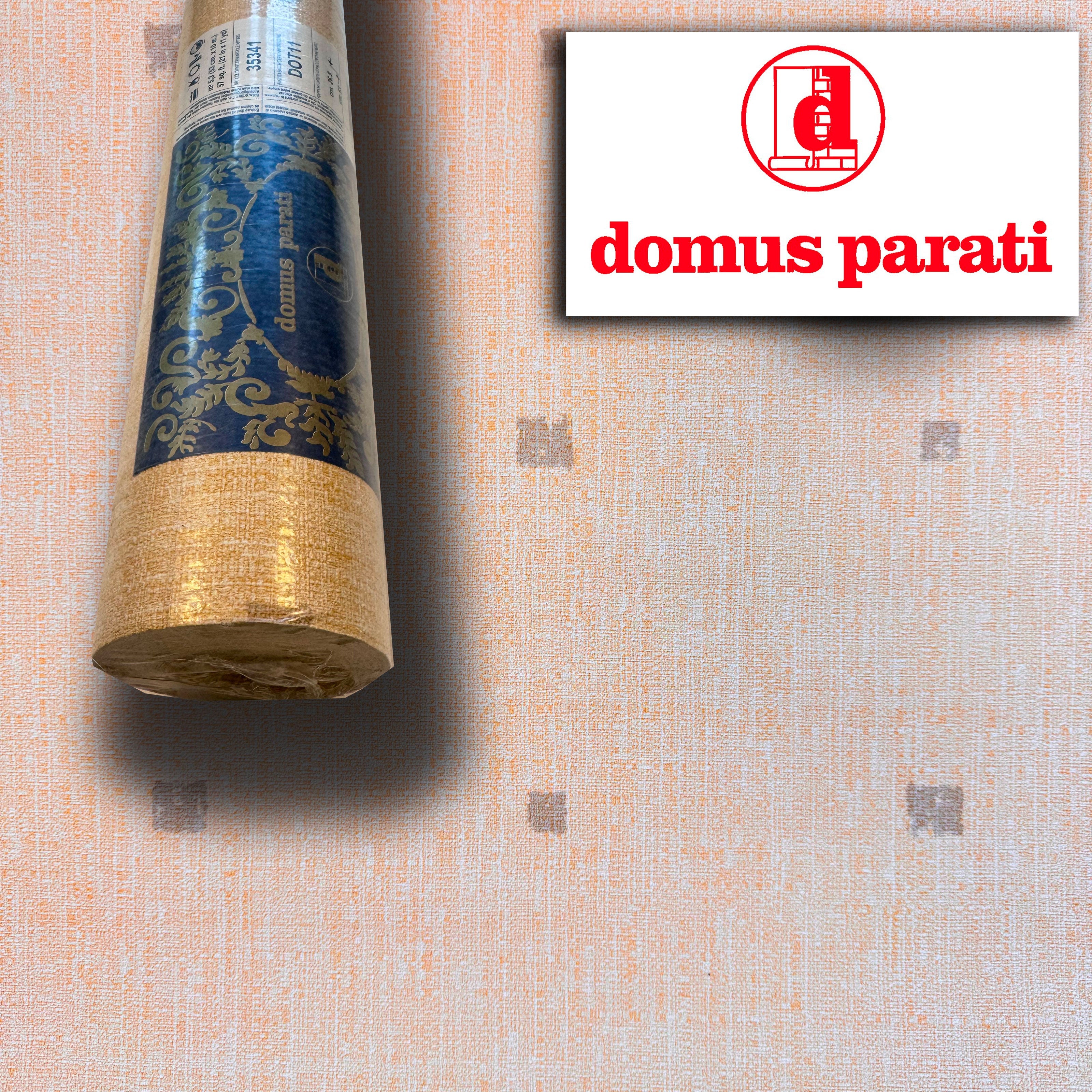 SUPER STOCK  al mq  - Rotolo da 5,2mq (10x0,52mt) di Carta da Parati vinilica Top Quality lavabile JUTA QUADRI