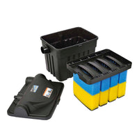 Filtro e pompa per laghetti e piscine set con uvc integrato 4000