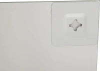 Lavagna In Vetro con Pennarello Flower Cm 50X1X50