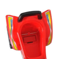 Quad Giocattolo per Bambini con Clacson, Musica e Luci, 60x38x42 cm, in PP Rosso