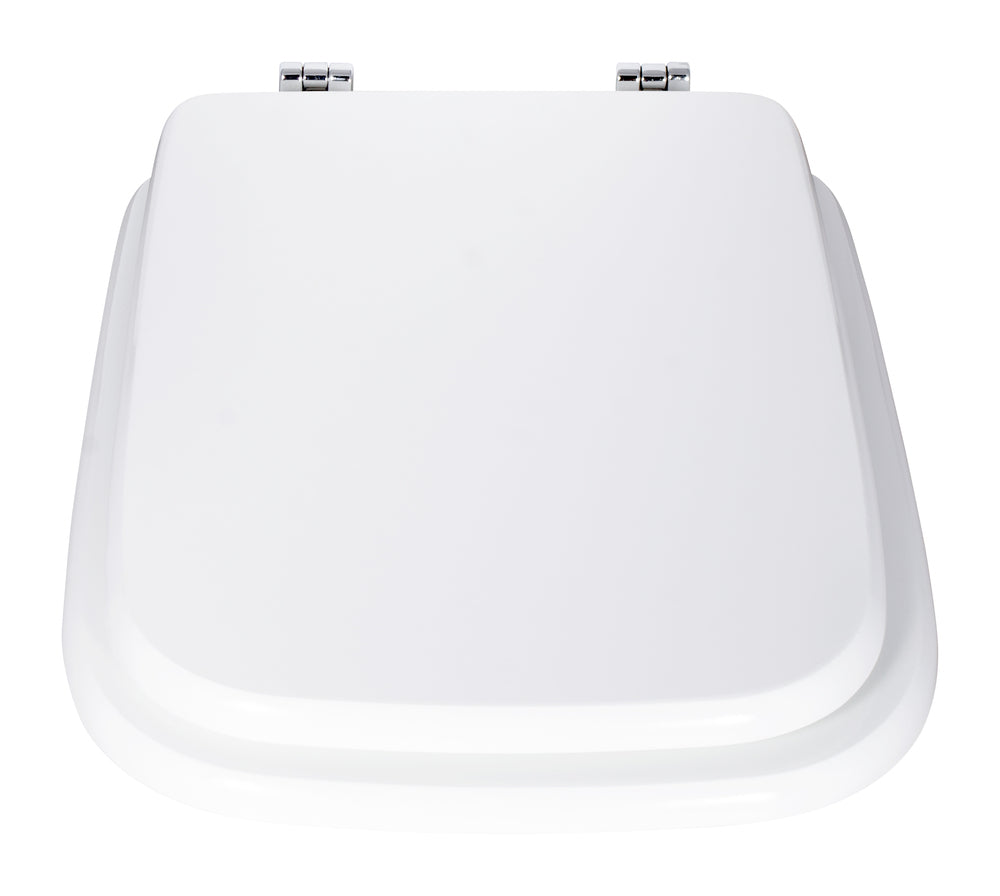 Sedile per WC modello CONCA - Misure 35,1x46,30 cm.