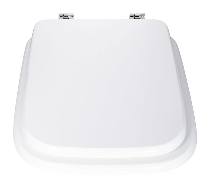 Sedile per WC modello CONCA - Misure 35,1x46,30 cm.