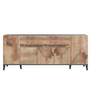 Credenza madia 5 ante a battente 1 vano a ribalta 200x40cm Stephanie Report