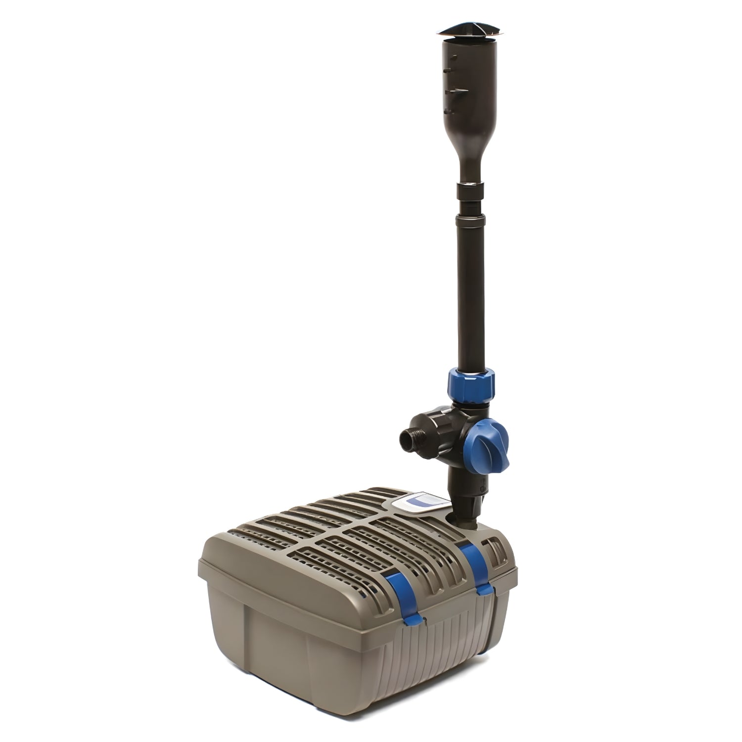 Laghetto da giardino nemi verde e pompa gda 1500 uvc 5 watt