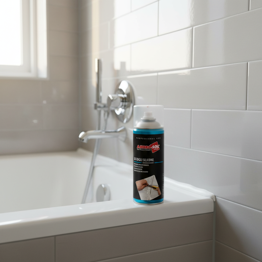 Bomboletta spray sciogli silicone fresco e indurito 400 ml