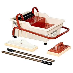 Vasca plastica pedalò frattone spugna sweepex 13x42cm pulizia stucco