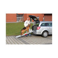 Rampa da auto per cani in alluminio anti-slip