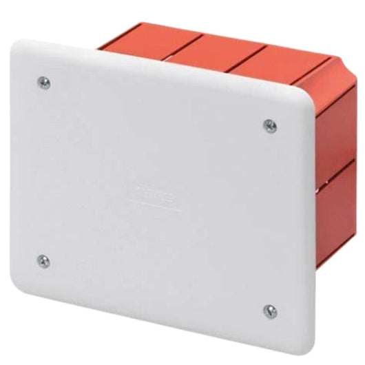 Gewiss cassette da incasso serie 48 in tecnopolimero con coperchio bianco *** dimensioni 118 x 96 x 70 millimetri , c...