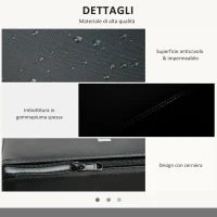 Plyo Box 3 in1 a 3 Altezze, Jumping Box Pliometrico Capacità 120kg, 75x51x61cm, Nero