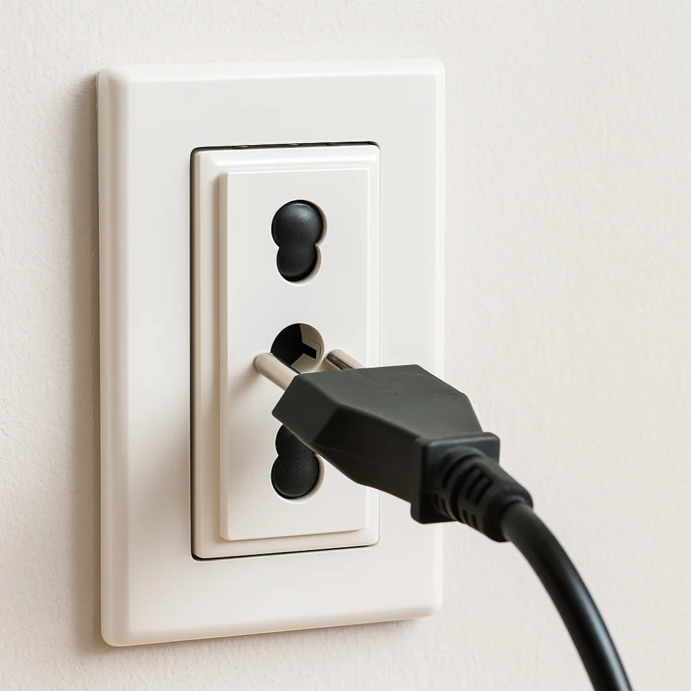 Bticino living now presa 2p+t 16a 250v 1 modulo con alveoli schermati *** colore bianco, confezione 1