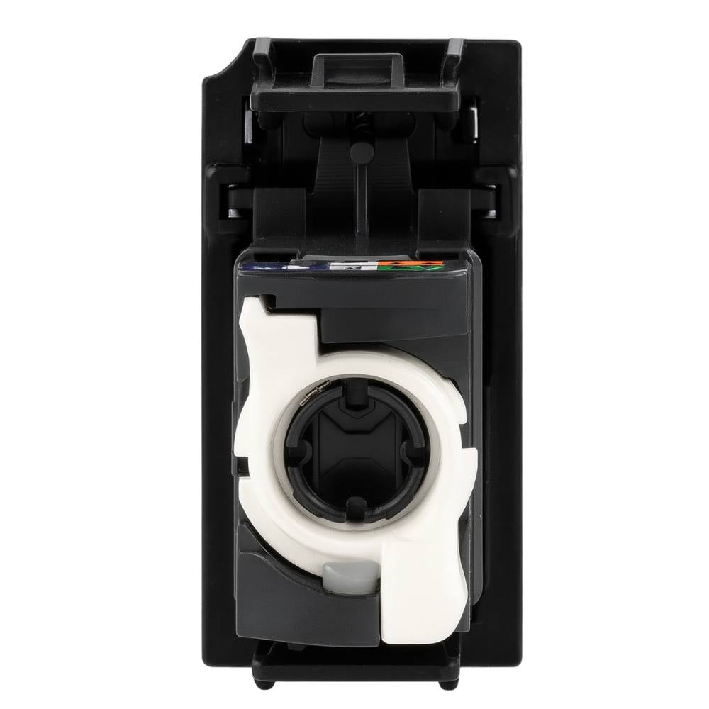 Bticino living now connettore rj45 categoria 5e utp 1 modulo toolless *** colore nero, confezione 1