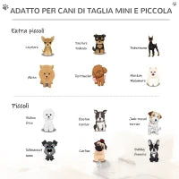Scaletta per Cani Materassino 2 in 1 in PU e Gommapiuma 45x39x20cm Grigio