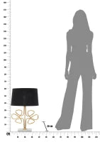 Lampada Da Tavolo Glam Roudy Cm Ø 39X65