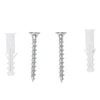 Armadietto Bagno a 2 Ante con Specchiera e Ripiano Regolabile in MDF, 48x14.5x45cm, Bianco