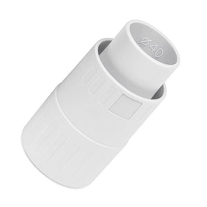 Raccordo dritto faeg ip65 per tubo guaina elettrica in tecnopolimero *** diametro 40 millimetri, confezione 1