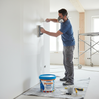 Stucco rasante acrilico dursilite level mapei per interni *** formato 4 kg, confezione 1