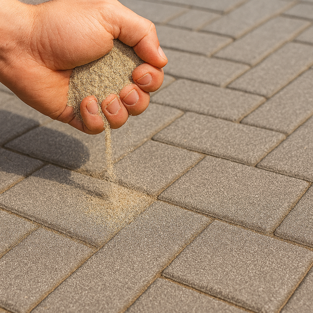 Sabbia fine silicea naturale granulometria 0,6 mm finitura superfici sacco kg 25