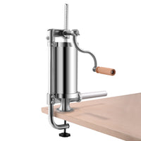 Insaccatrice per salsicce Insaccatrice per salsicce in acciaio inox da 15 litri con 4 tubi 20_0000661