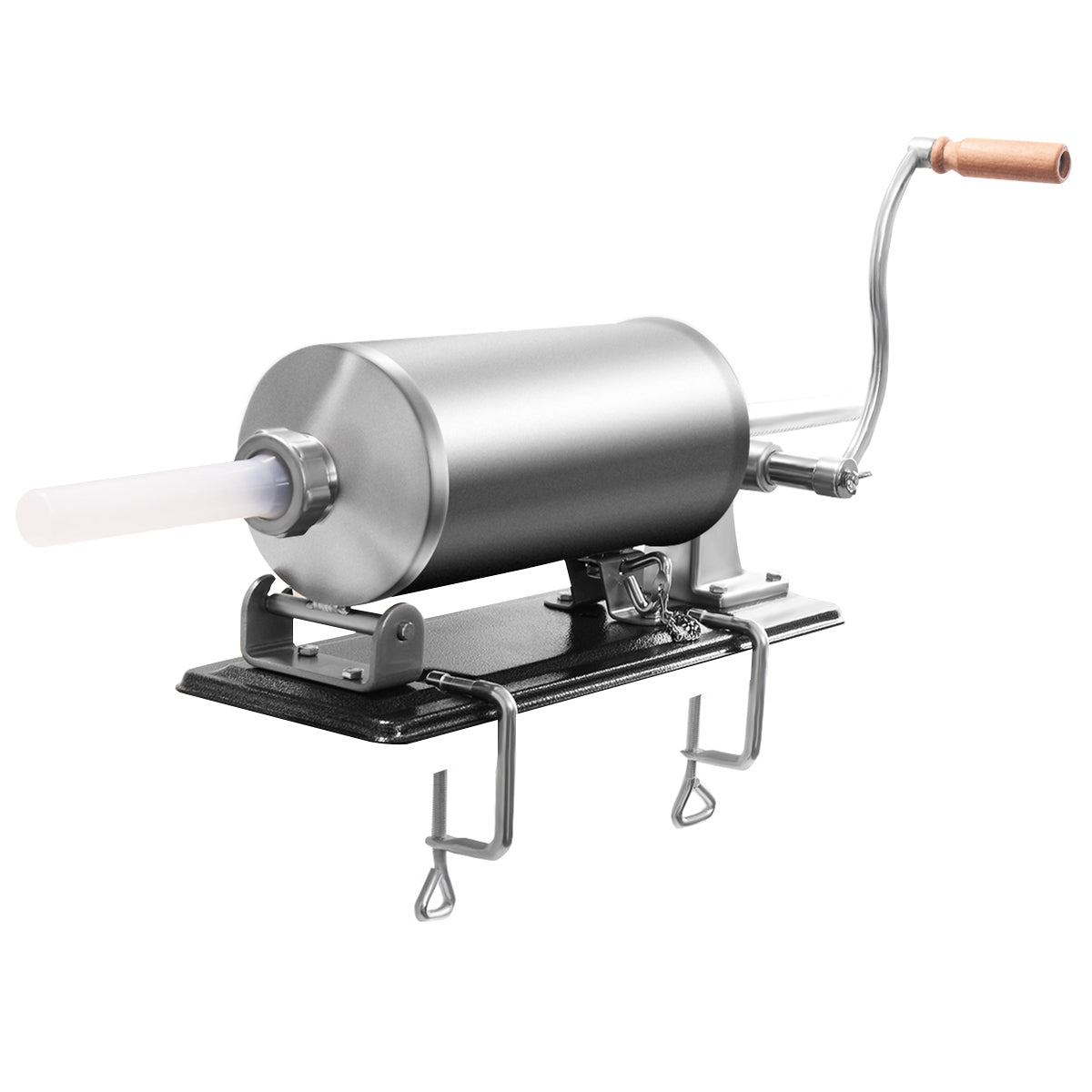 4kg Macchina insaccatrice per salsicce?in acciaio inox?con 4 tubi di riempimento-Macchine da cucina