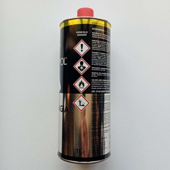 Kemipol 1lt acquaragia per diluizione vernici - antiruggini - pitture ad olio