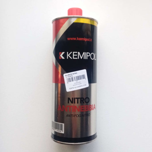 Kemipol 1lt diluente nitro antinebbia per diluizione vernici - pulizia - sgrassatura