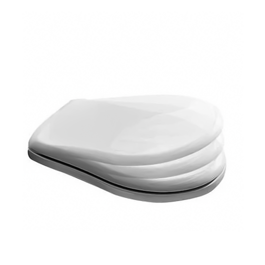 Copriwater Soft-Close Kerasan Bianco Lucido "Retrò"