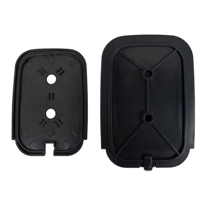 Tastiera wireless per l'apertura del cancello a battente Control Pad digitale con cicalino retroilluminato Blocco di sicurezza Distanza di controllo di 50 metri Kit di montaggio a parete GRATUITO Indicatori LED 120 mm H x 91 mm L x 78 mm P