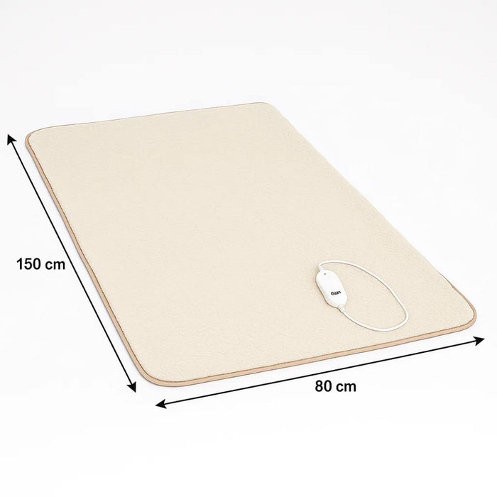 Termocoperta elettrica in lana sintetica zephir con sicurezza e comfort *** numero posti 1 piazza, confezione 1