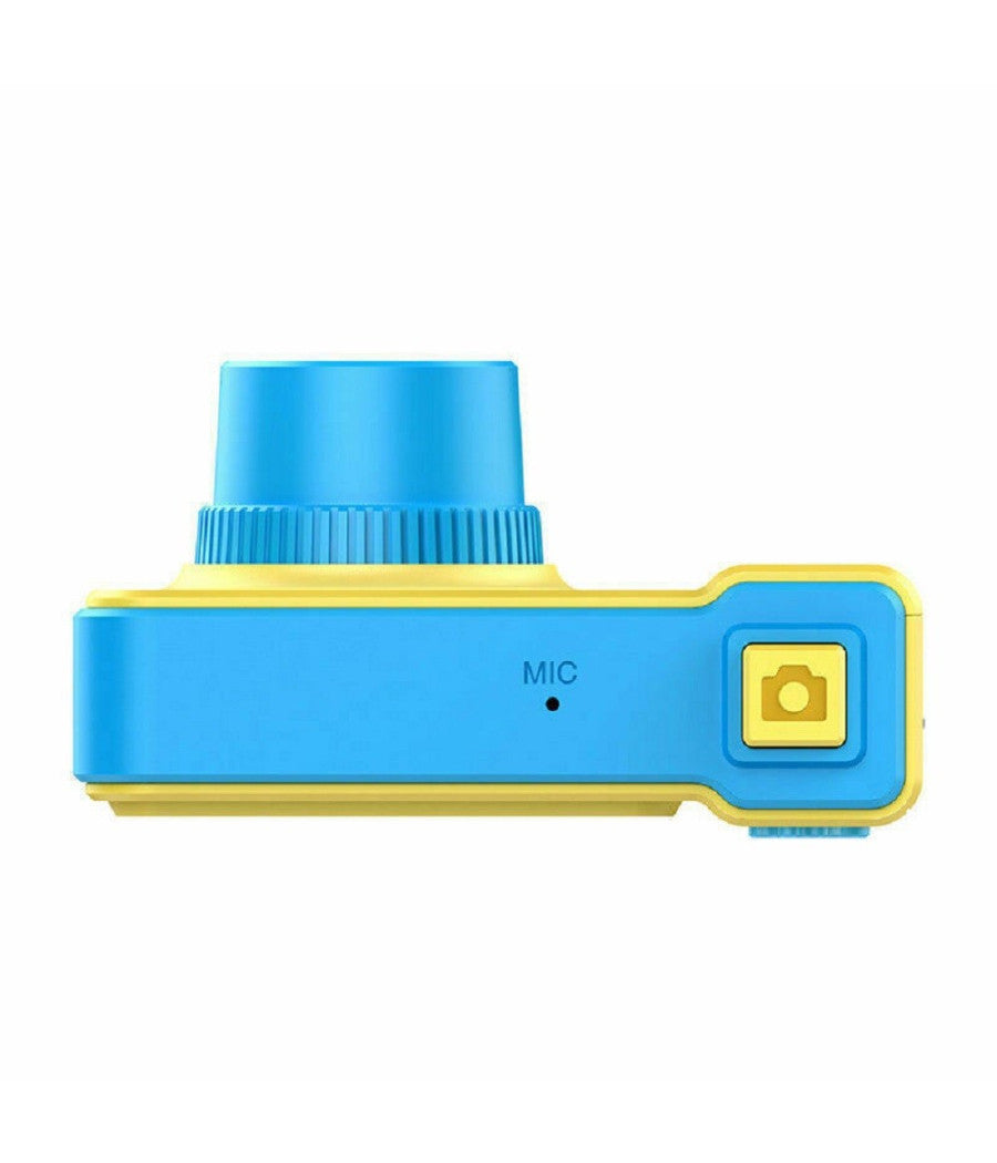 Kids Camera Fotocamera Digitale Hd Impermeabile 2" Sport Action Camera Micro Sd         