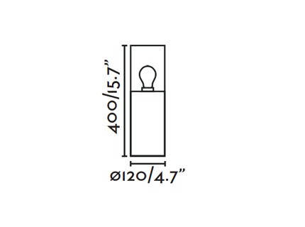 KILA 400, Paletto per Esterni, Faro Barcelona