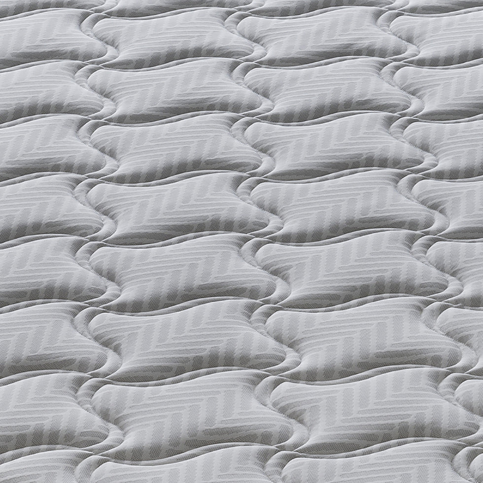 Materasso Piazza e Mezza 120x190 in waterfoam, Alto 20 cm, ortopedico, reversibile, 11 zone di comfort