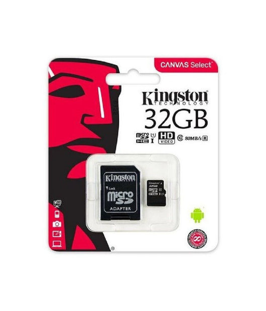 Kingston Micro Sd 32 Gb Classe 10 Microsd 80 Mb/s Canvas Scheda Memoria 32gb         