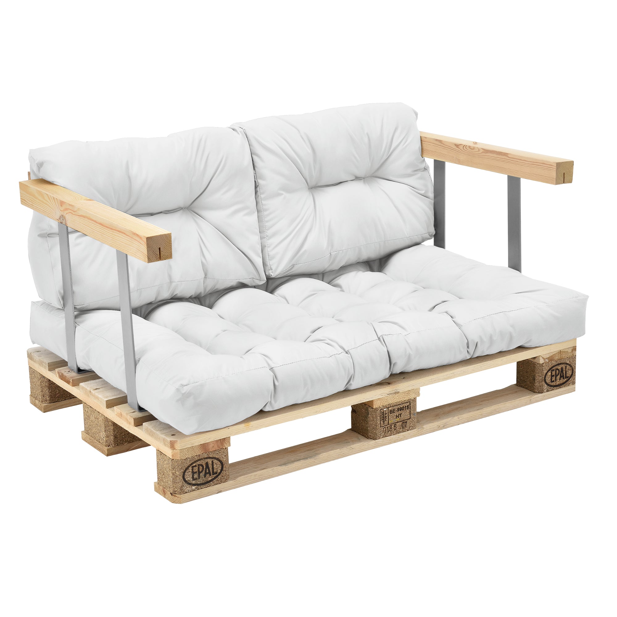 [en.casa] Cuscini per divano palette euro - mobili DIY - Cuscini divano per palette per dentro - ideale per salotto -