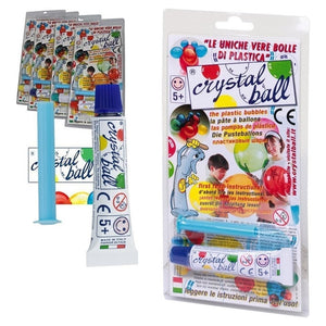 Trade Shop - Crystal Ball Le Uniche Vere Bolle Di Plastica Festa Gioco Bambini Kit Palloncini         