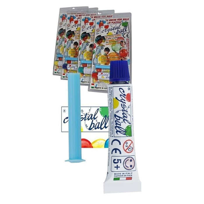 Trade Shop - Crystal Ball Le Uniche Vere Bolle Di Plastica Festa Gioco Bambini Kit Palloncini         