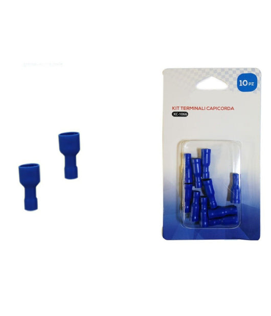 Kit 10 Pezzi Terminali Capicorda Connettori Preisolati Cavi Elettrici Xc-1066         
