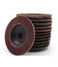 Kit 10 Pz Disco Abrasivo Lamellare Per Smerigliatrice 115 Mm Grana 40         