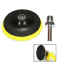 Kit 10 Pz Spugna Lucidante Ceratura + Adattatore Per Trapano Lucidatrice 125mm         