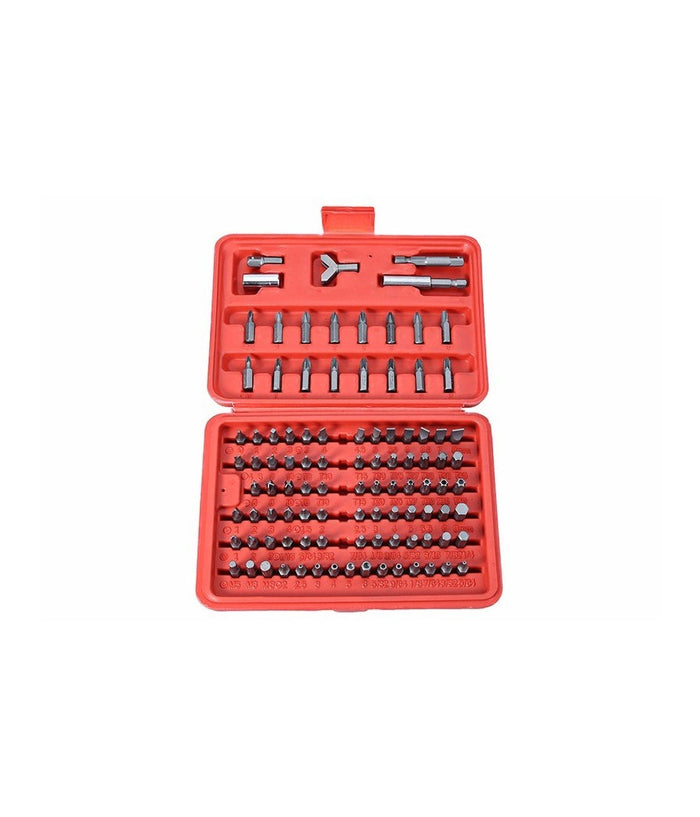 Kit 100 Inserti Per Cacciavite Avvitatore A Batteria In Valigetta         