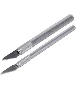 Kit 10pz Bisturi Tagliabalsa Taglio Coltello Precisione Incisione 2 Manici 92200         