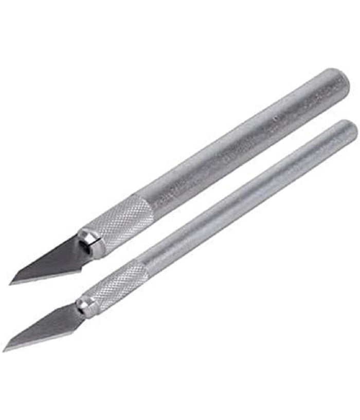 Kit 10pz Bisturi Tagliabalsa Taglio Coltello Precisione Incisione 2 Manici 92200         